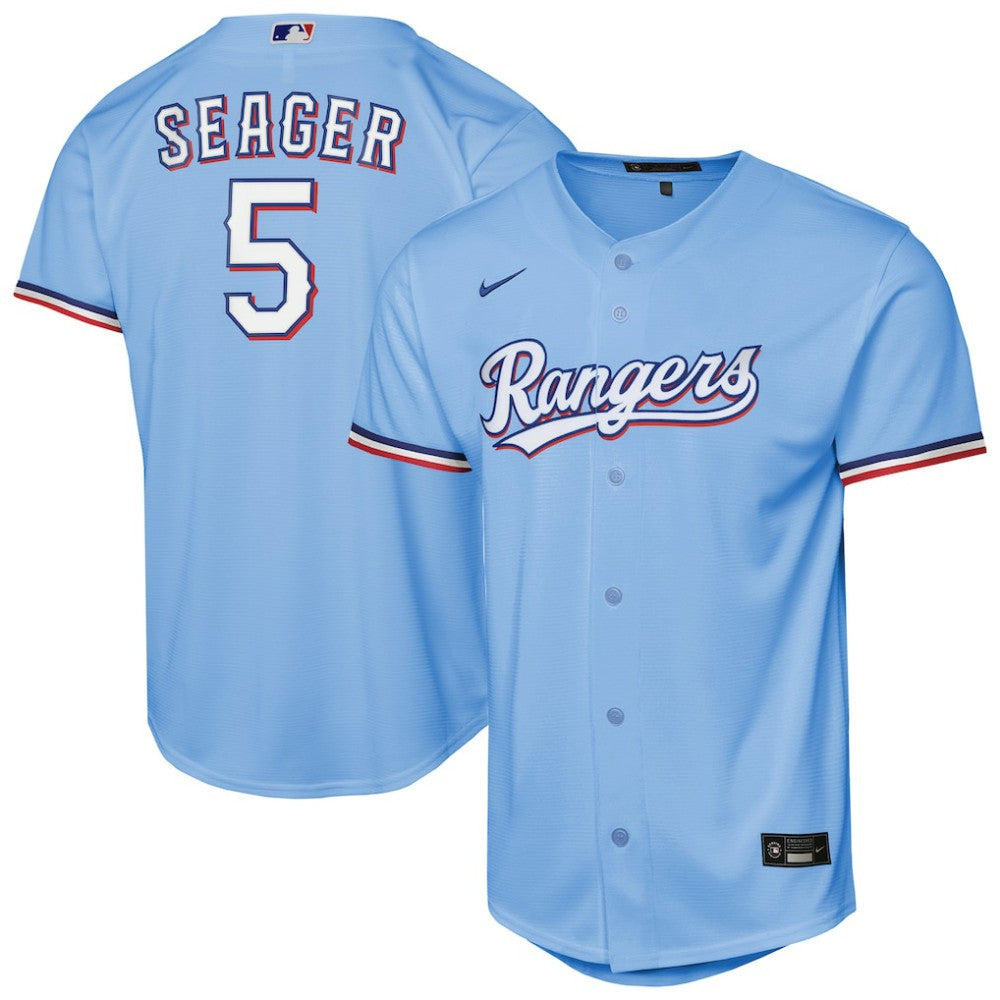 Corey Seager Texas Rangers Nike Youth Alternate Replica Jersey - Light Blue - Nike Sale