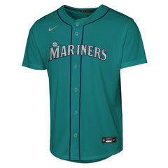 Cal Raleigh Seattle Mariners Nike Youth Alternate Replica Jersey - Teal - Nike Discount