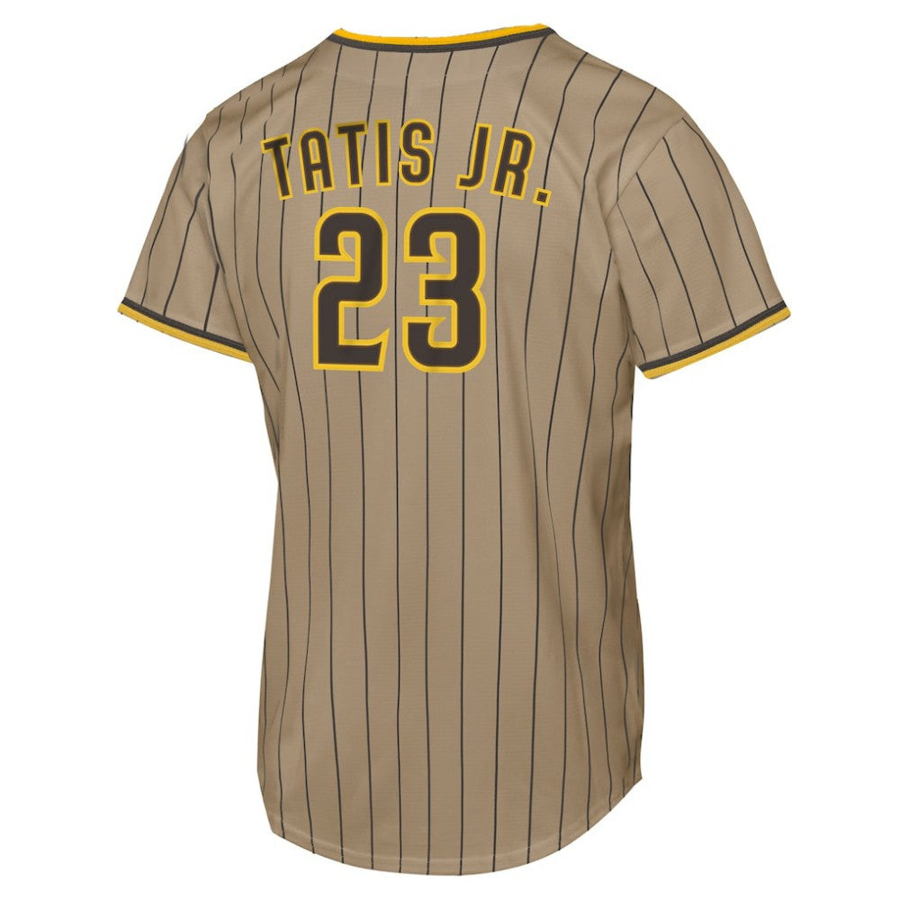 Fernando Tatis Jr. San Diego Padres Nike Youth Alternate Replica Jersey - Khaki - Nike Online