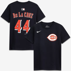 Elly De La Cruz Cincinnati Reds Nike Youth Name & Number T-Shirt - Black - Nike Online