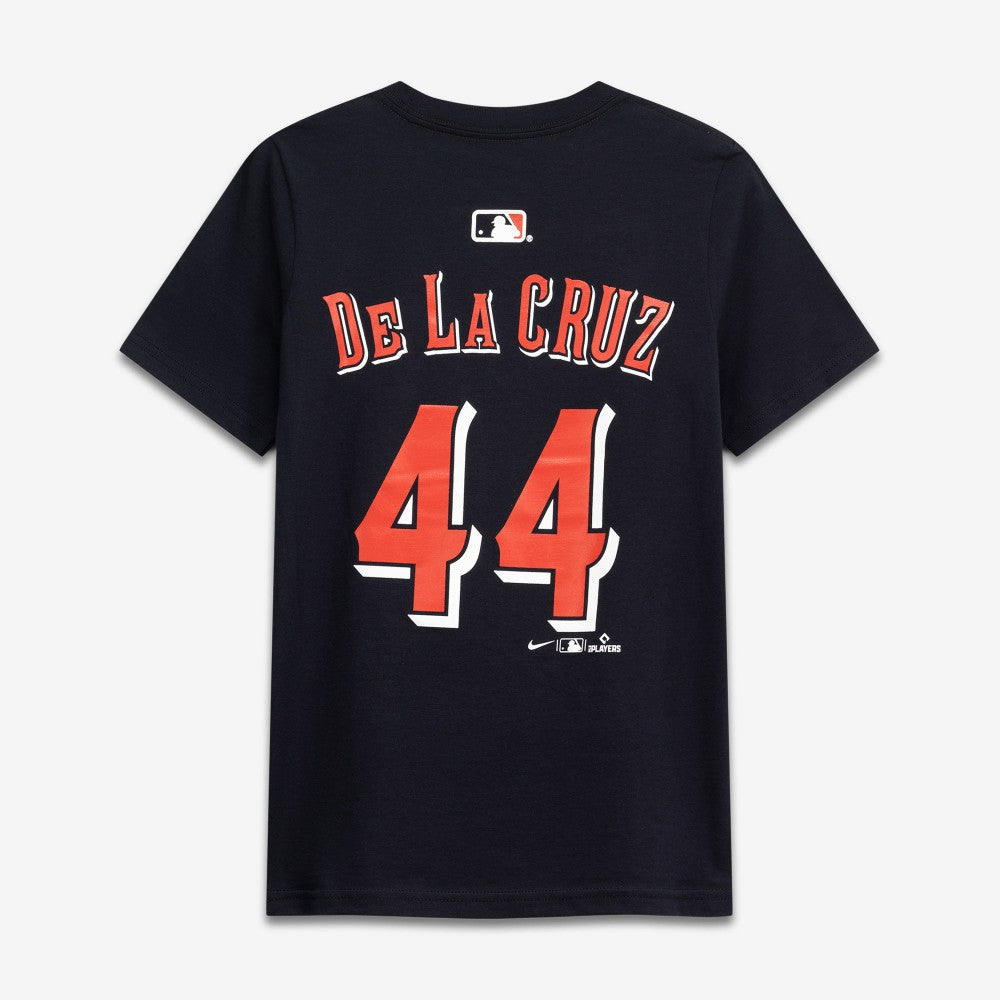 Elly De La Cruz Cincinnati Reds Nike Youth Name & Number T-Shirt - Black - Nike Online