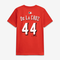 Elly De La Cruz Cincinnati Reds Nike Youth Name & Number T-Shirt - Red - Nike Online