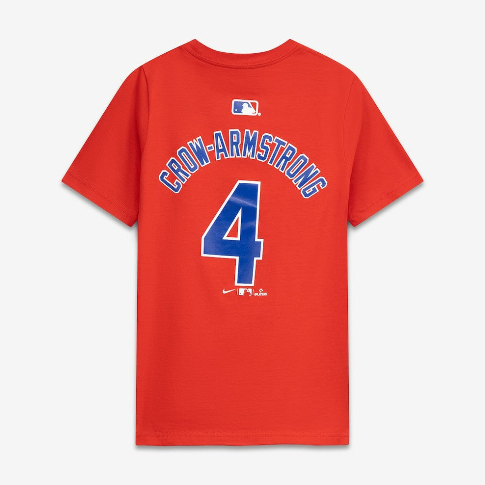 Pete Crow-Armstrong Chicago Cubs Nike Youth Name & Number T-Shirt - Red - Nike Lifestyle