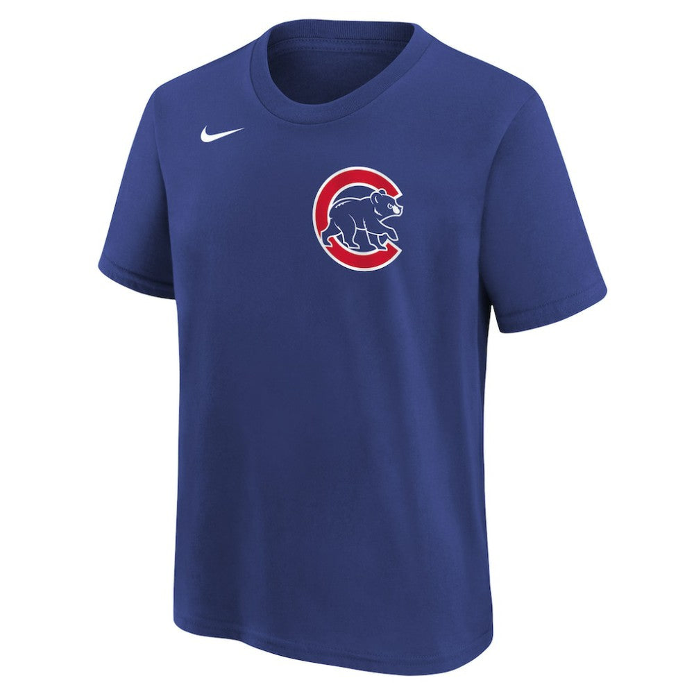 Dansby Swanson Chicago Cubs Nike Youth Name & Number T-Shirt - Royal - Nike Discount