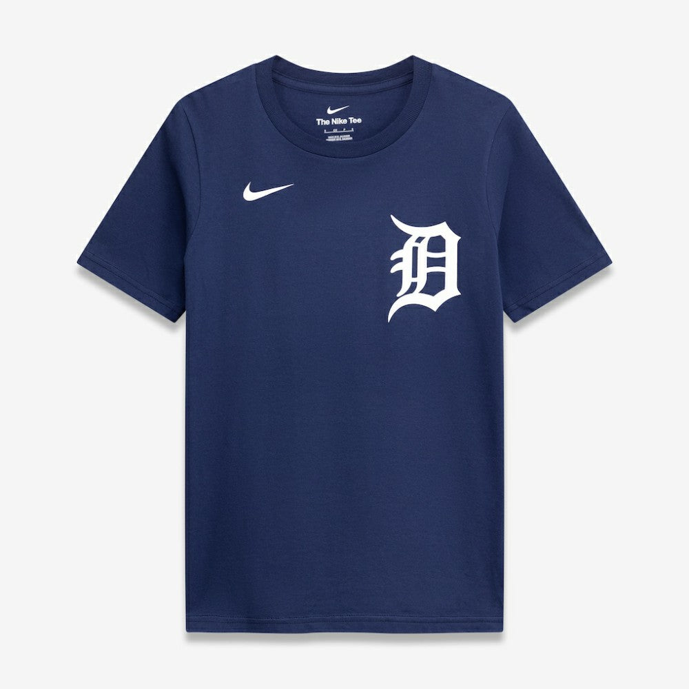 Riley Greene Detroit Tigers Nike Youth Name & Number T-Shirt - Navy - Nike Online