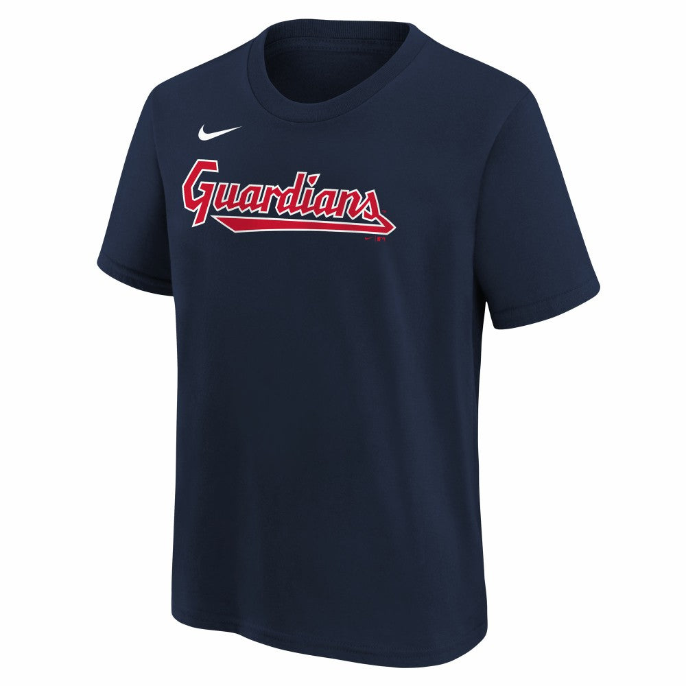 José Ramírez Cleveland Guardians Nike Youth Name & Number T-Shirt - Navy - Nike Lifestyle