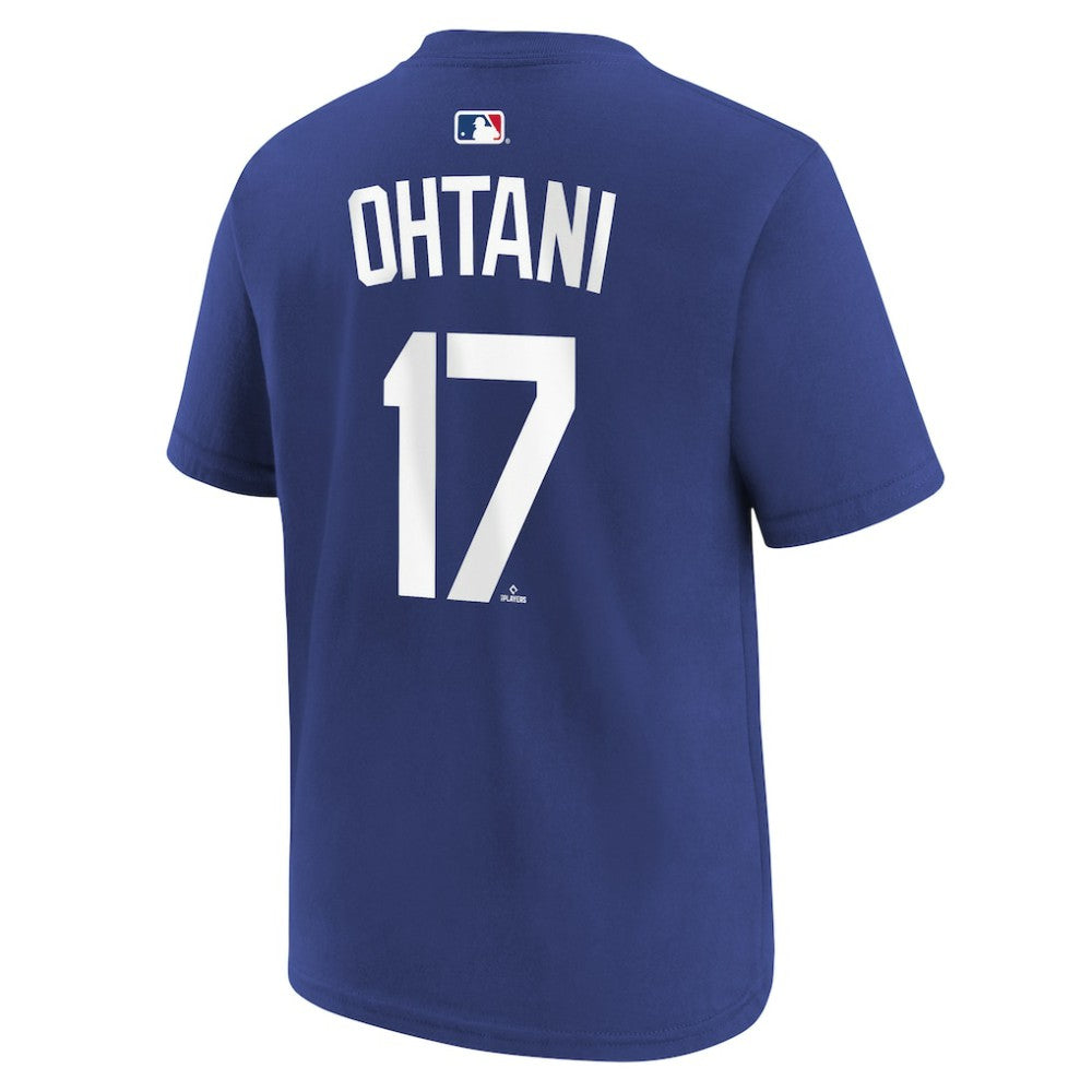 Shohei Ohtani Los Angeles Dodgers Nike Youth Name & Number T-Shirt - Royal - Nike on Sale