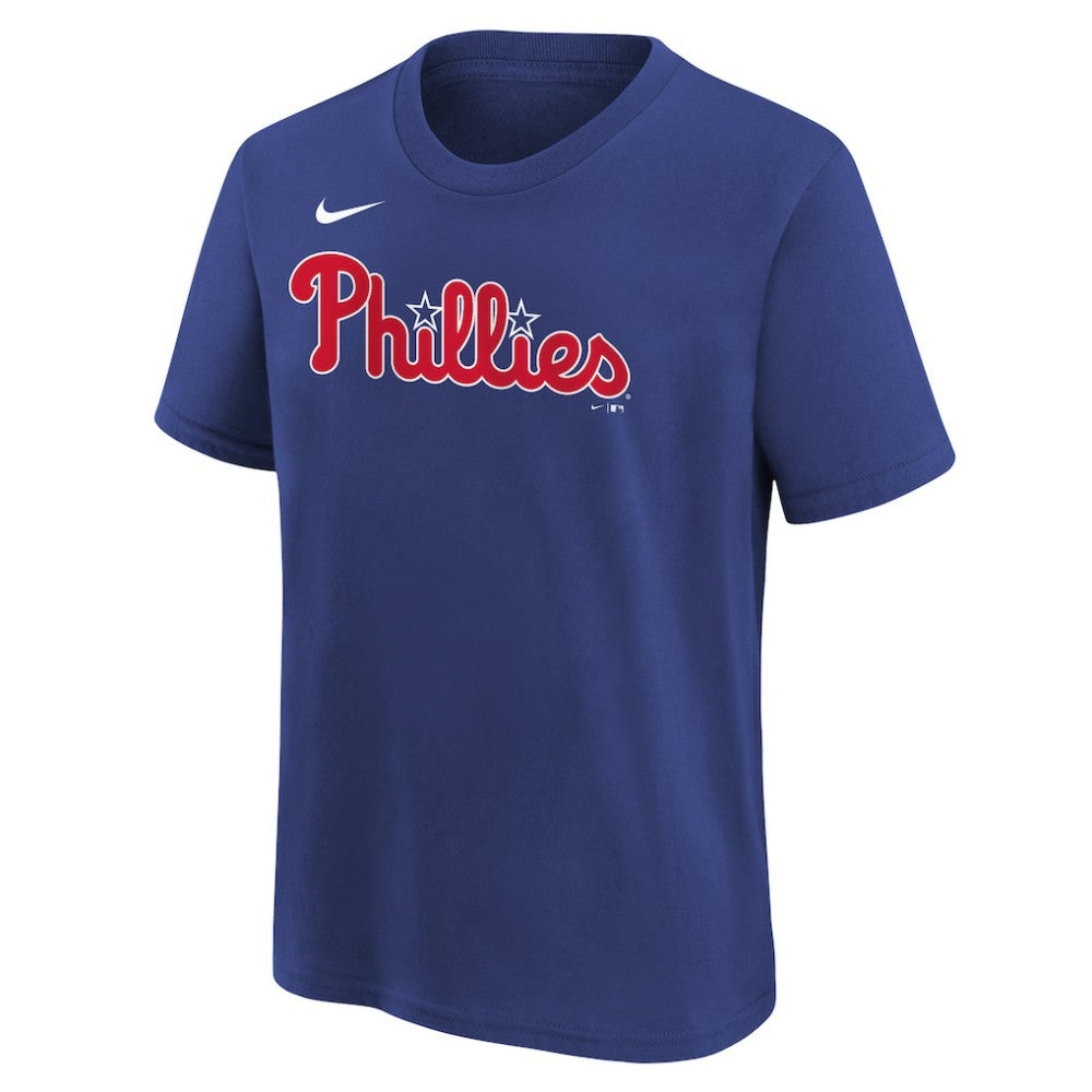 Bryce Harper Philadelphia Phillies Nike Youth Name & Number T-Shirt - Royal - Nike Sale