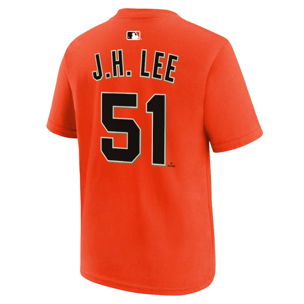 Jung Hoo Lee San Francisco Giants Nike Youth Name & Number T-Shirt - Orange - Nike on Sale