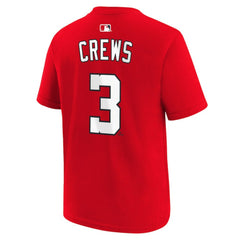 Dylan Crews Washington Nationals Nike Youth Name & Number T-Shirt - Red - Nike Discount
