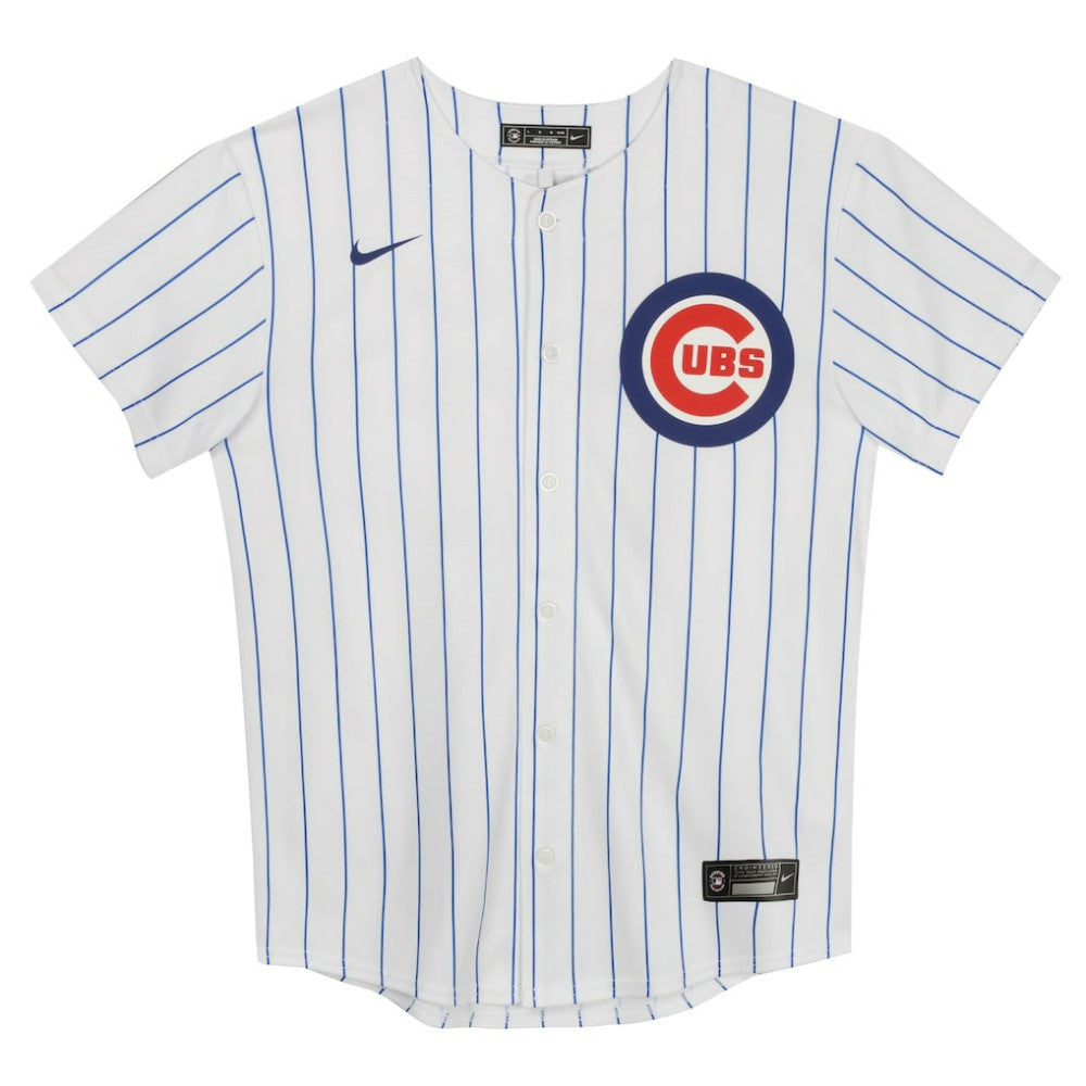 Chicago Cubs Nike Preschool Home Game Jersey - White - Nike Lifestyle