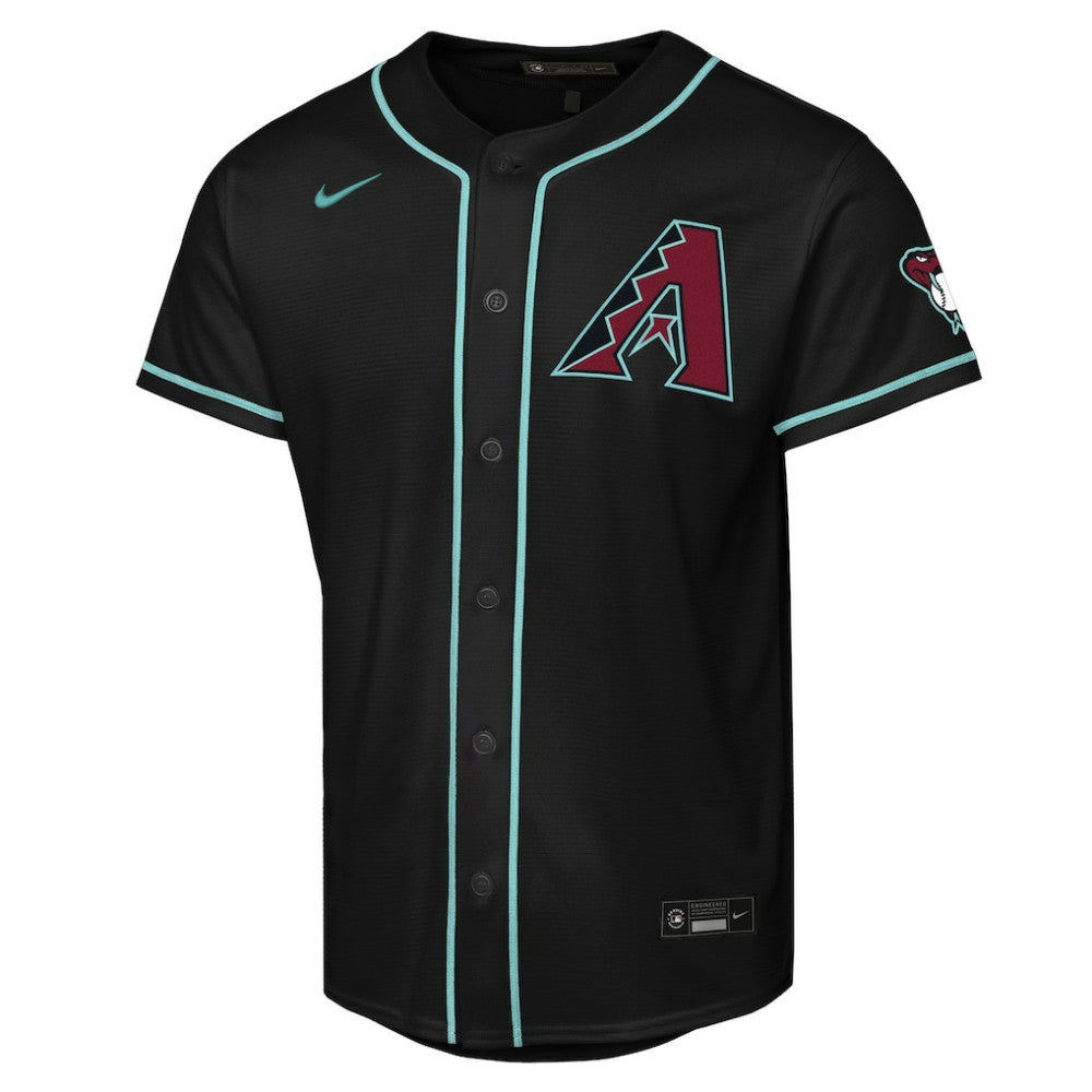Arizona Diamondbacks Nike Youth Alternate Stadium Jersey - Black - Nike Lifestyle