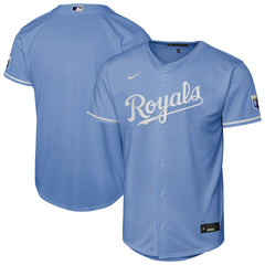Kansas City Royals Nike Youth Alternate Stadium Jersey - Light Blue - Nike Lifestyle