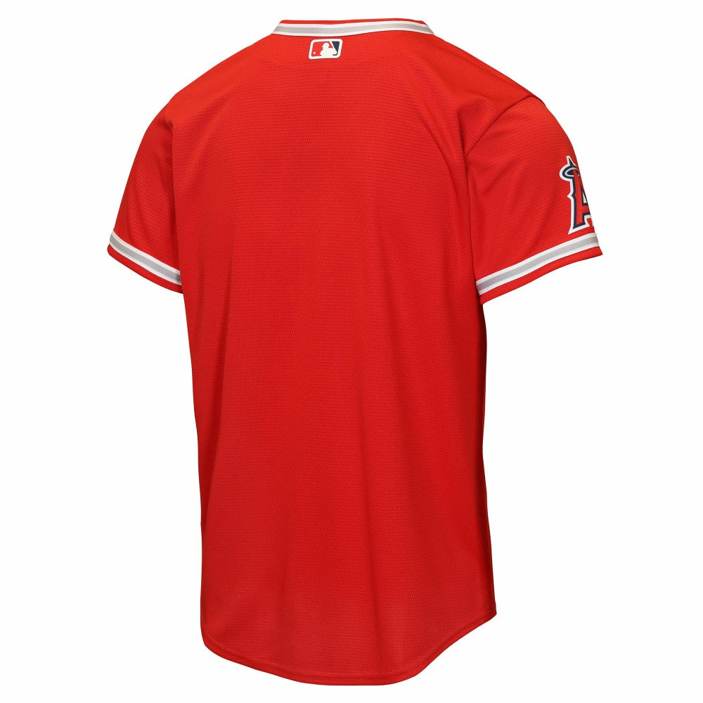 Los Angeles Angels Nike Youth Alternate Stadium Jersey - Red - Nike on Sale