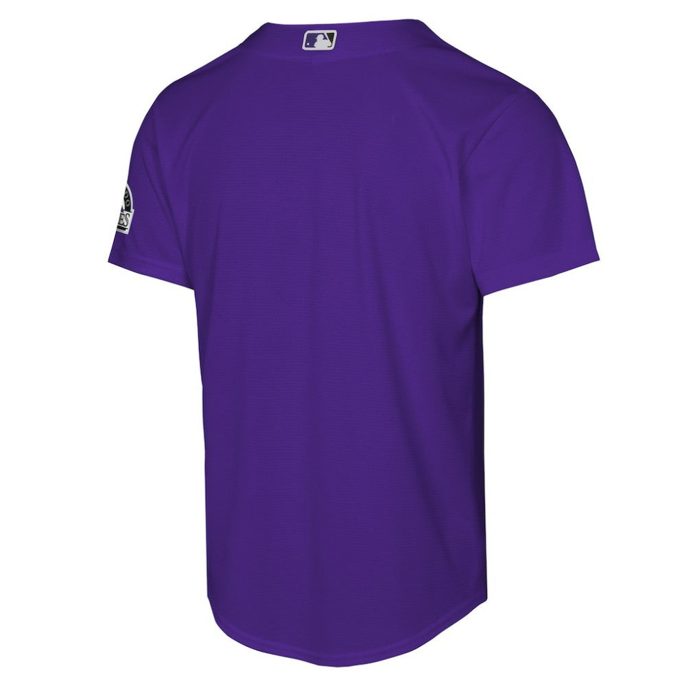 Colorado Rockies Nike Youth Alternate 2 Stadium Jersey - Purple - Nike Online