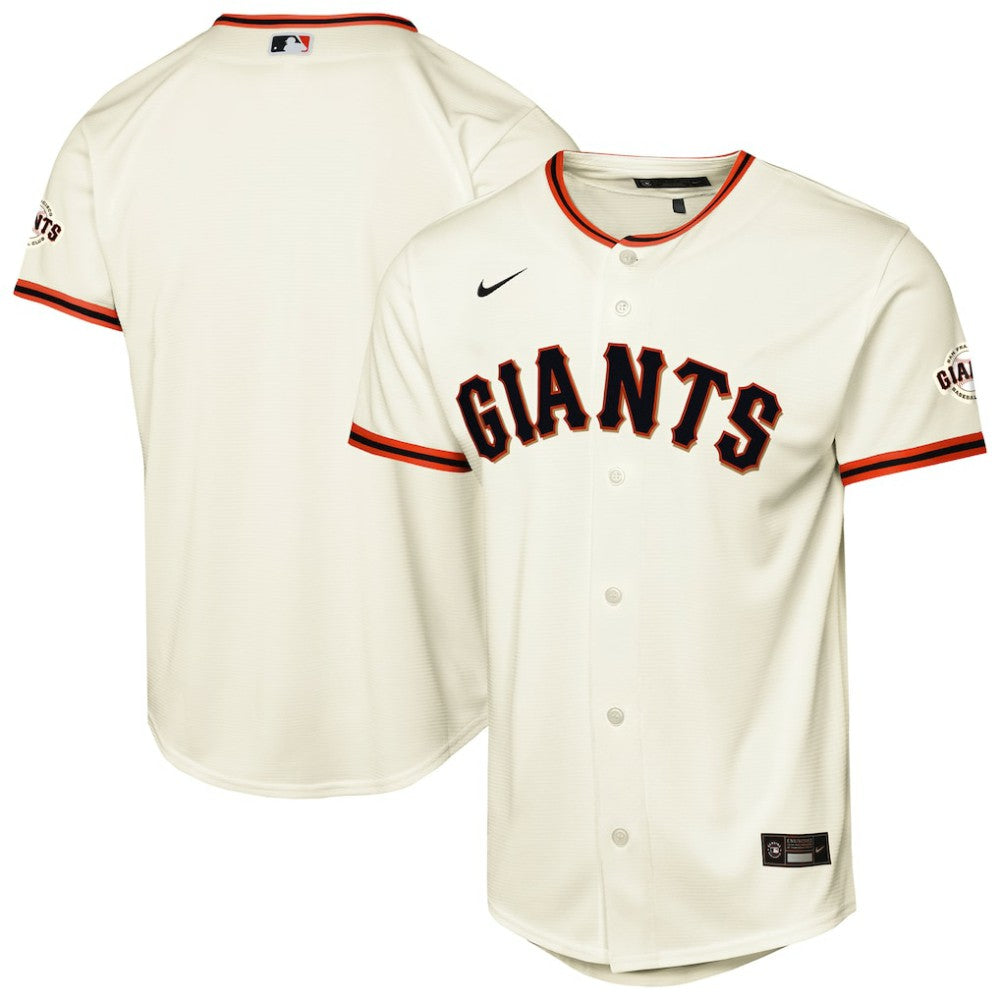 San Francisco Giants Nike Youth Home Stadium Jersey - Cream - Nike Online