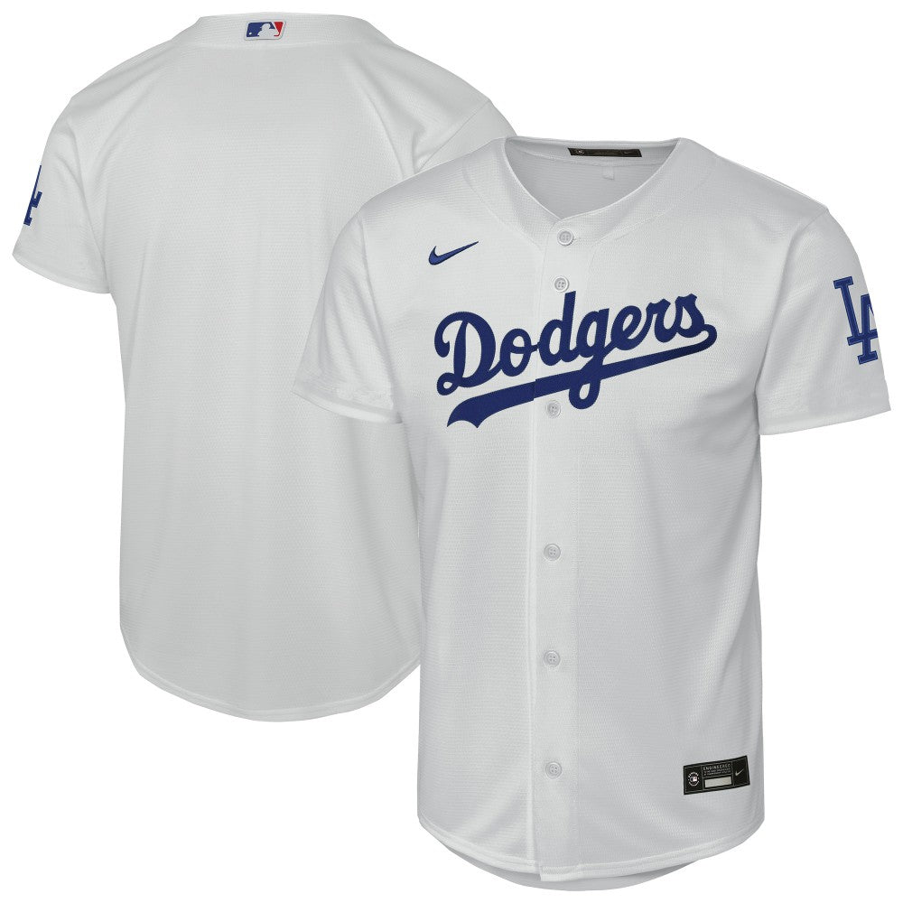 Los Angeles Dodgers Nike Youth Home Stadium Jersey - White - Nike Discount