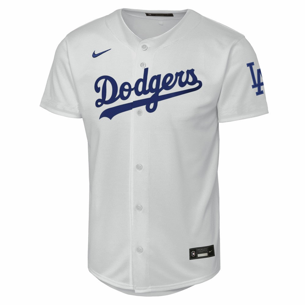 Los Angeles Dodgers Nike Youth Home Stadium Jersey - White - Nike Discount