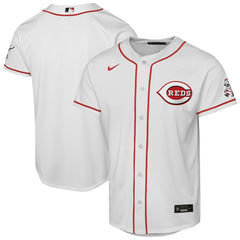Cincinnati Reds Nike Youth Home Stadium Jersey - White - Nike Lifestyle