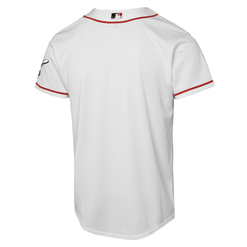 Cincinnati Reds Nike Youth Home Stadium Jersey - White - Nike Lifestyle