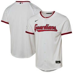 Cleveland Guardians Nike Youth Home Stadium Jersey - White - Nike Lifestyle