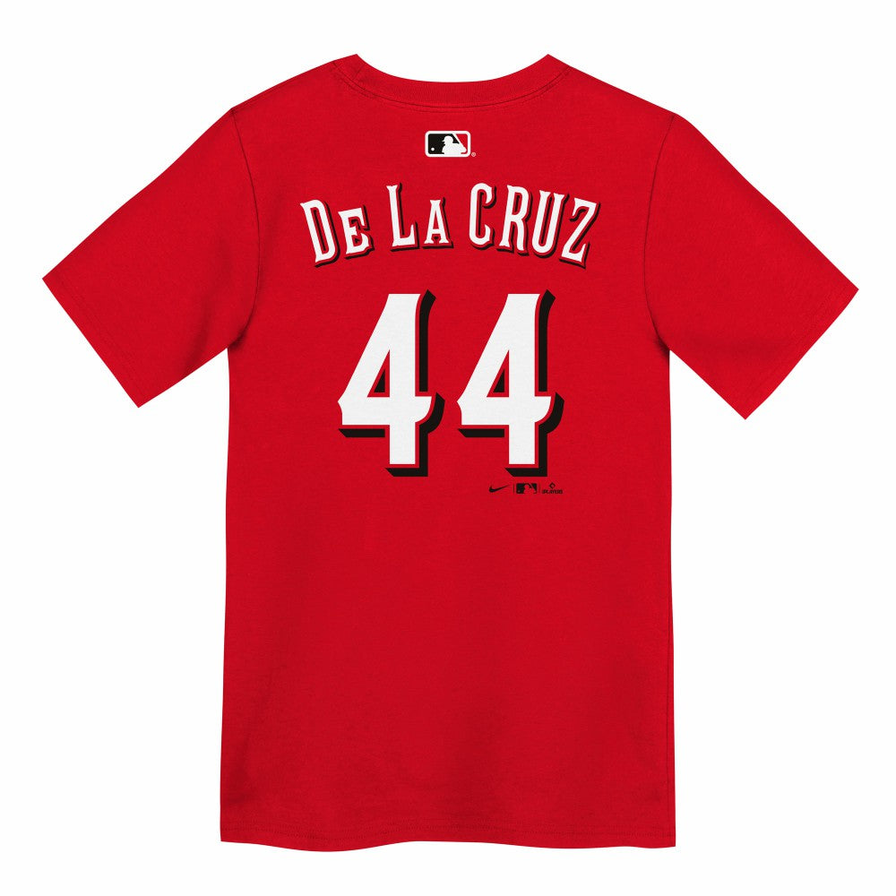 Elly De La Cruz Cincinnati Reds Preschool Name & Number T-Shirt - Red - MLB Discount