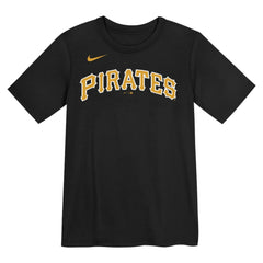 Paul Skenes Pittsburgh Pirates Nike Preschool Name & Number T-Shirt - Black - Nike Lifestyle