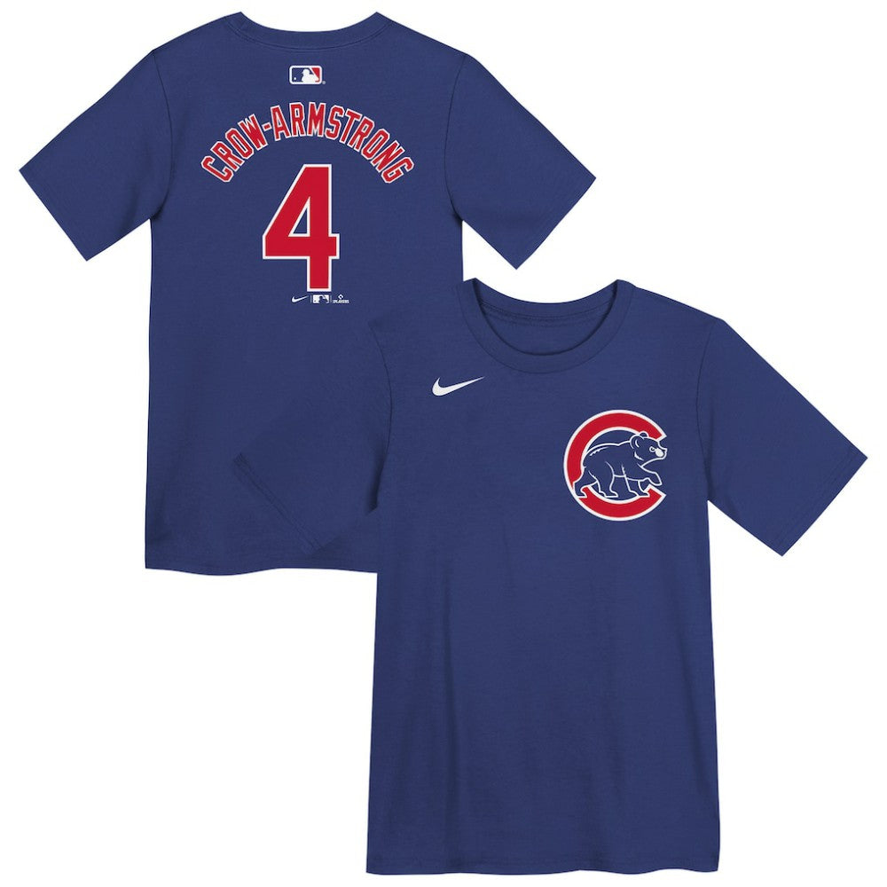 Pete Crow-Armstrong Chicago Cubs Nike Preschool Name & Number T-Shirt - Royal - Nike Discount