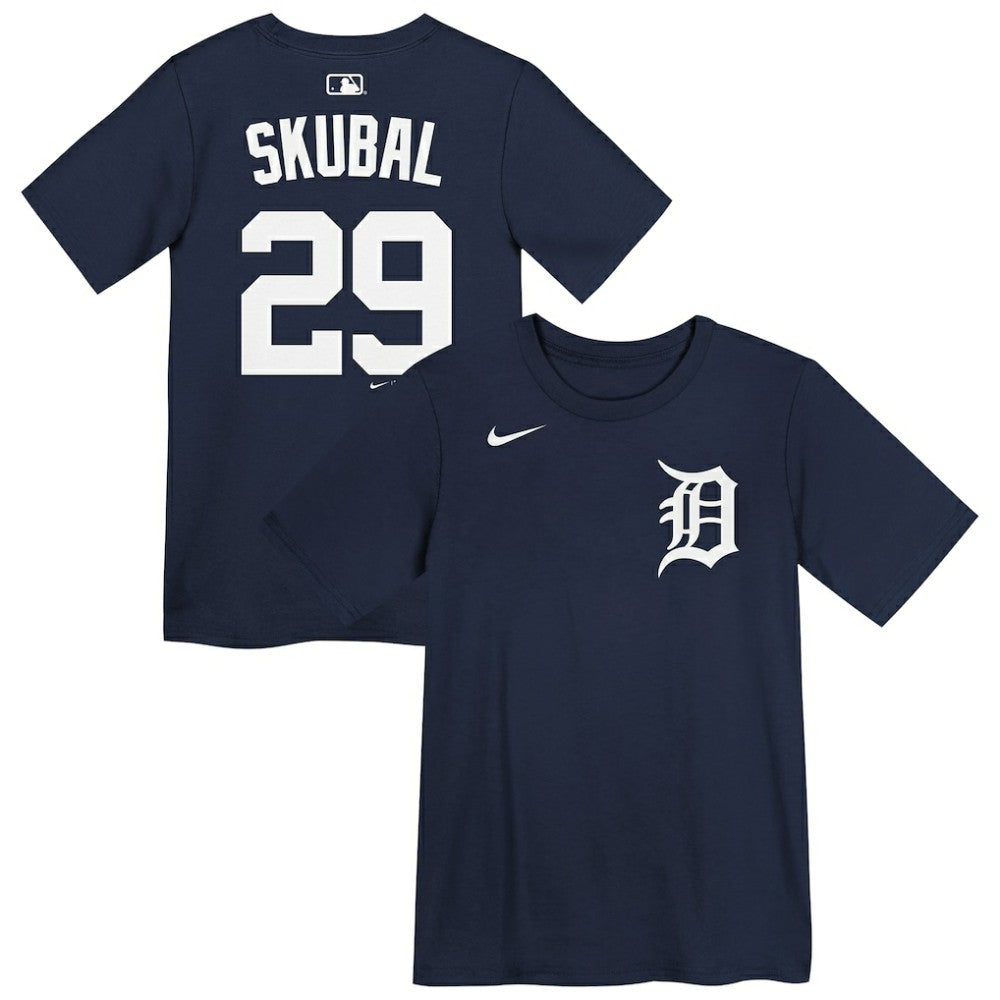 Tarik Skubal Detroit Tigers Preschool Name & Number T-Shirt - Navy - MLB on Sale