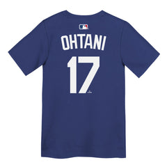 Shohei Ohtani Los Angeles Dodgers Nike Preschool Name & Number T-Shirt - Royal - Nike Lifestyle