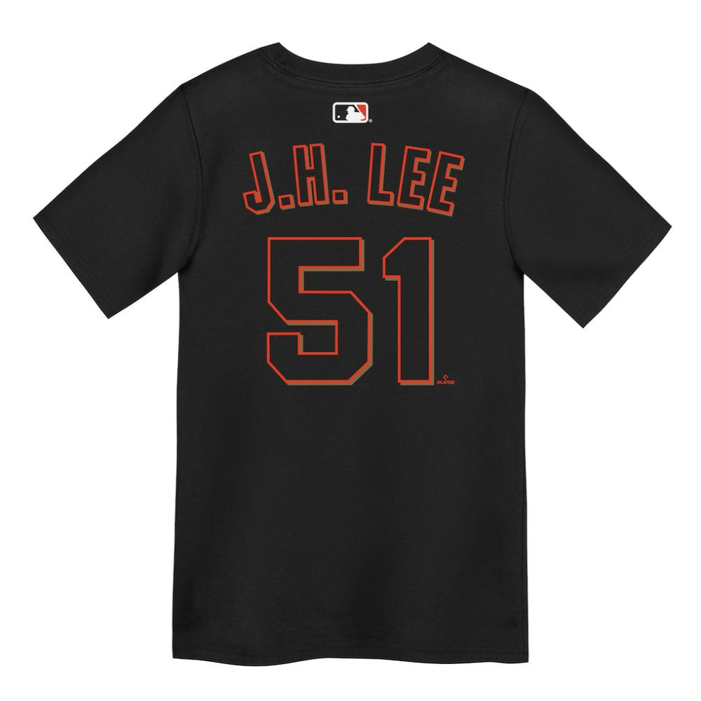 Jung Hoo Lee San Francisco Giants Nike Preschool Name & Number T-Shirt - Black - Nike Sale