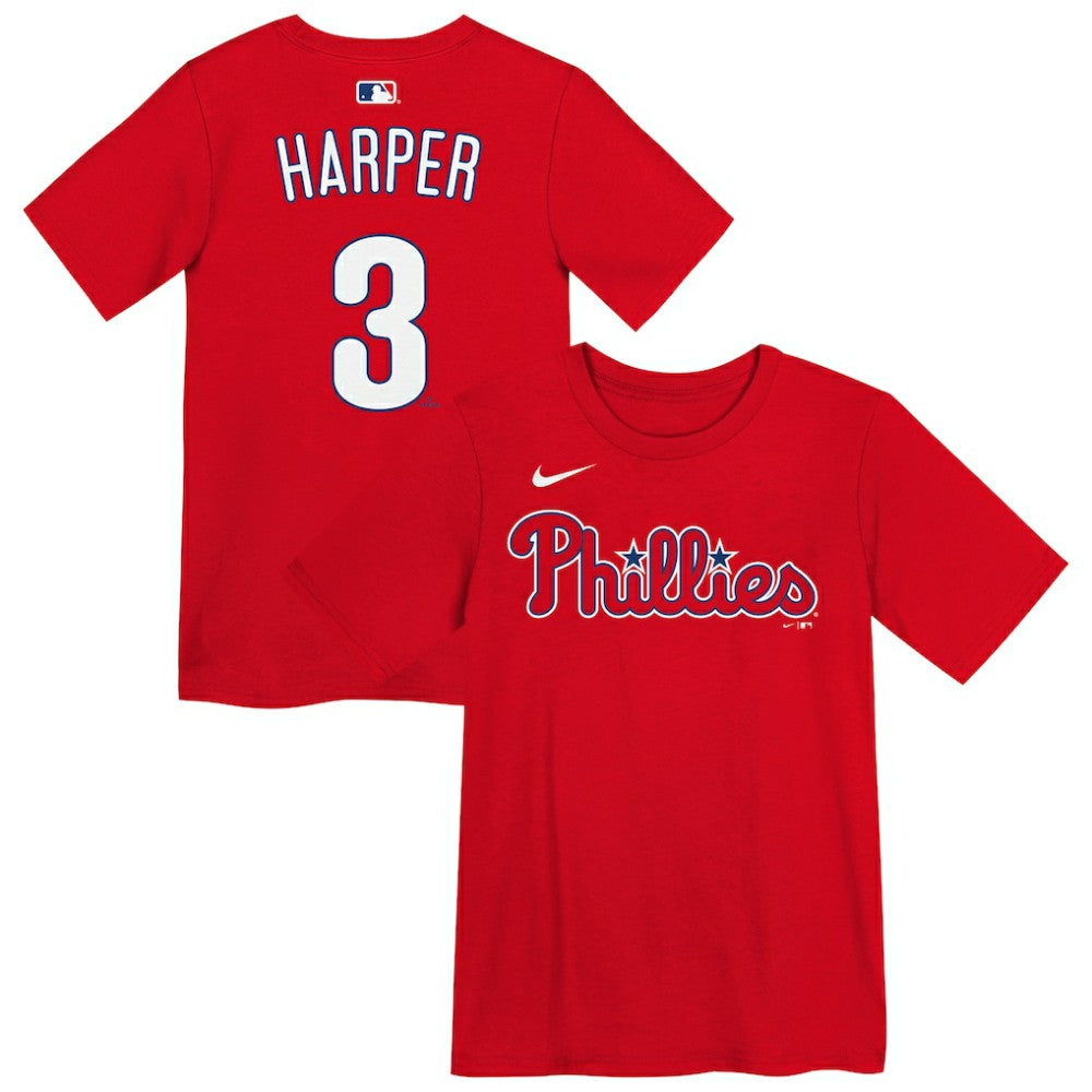 Bryce Harper Philadelphia Phillies Nike Preschool Name & Number T-Shirt - Red - Nike Sale