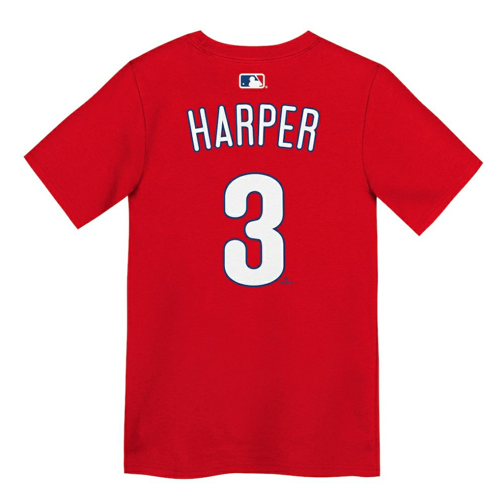 Bryce Harper Philadelphia Phillies Nike Preschool Name & Number T-Shirt - Red - Nike Sale