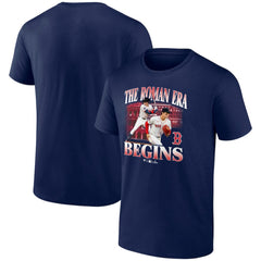 Roman Anthony Boston Red Sox Graphic Player T-Shirt - Navy - MLB Discount