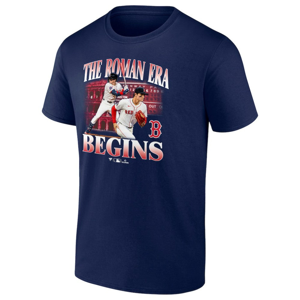 Roman Anthony Boston Red Sox Graphic Player T-Shirt - Navy - MLB Discount