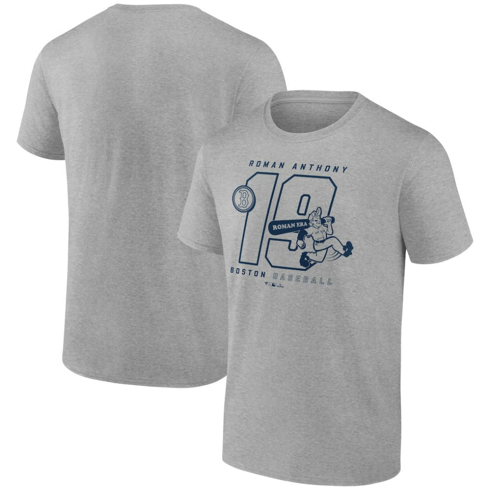 Roman Anthony Boston Red Sox Graphic Player T-Shirt - Heather Gray - MLB Online