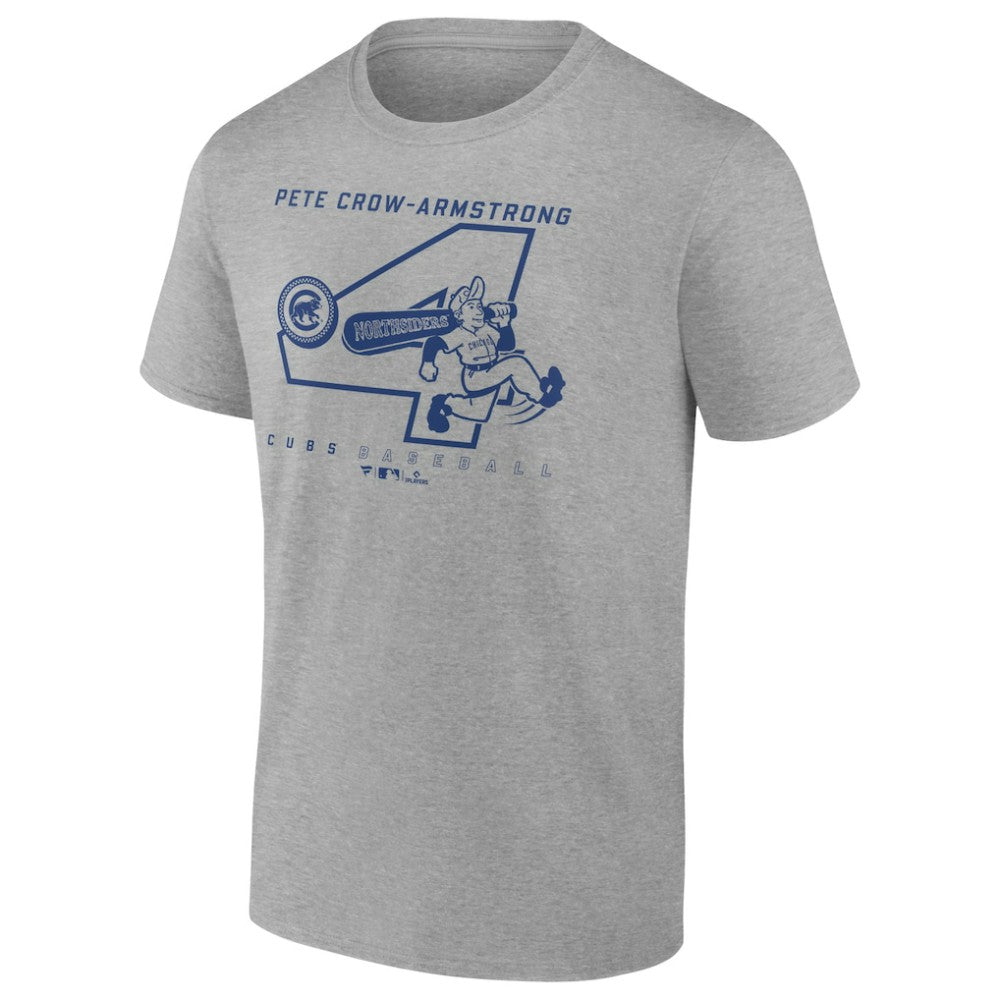 Pete Crow-Armstrong Chicago Cubs Graphic Player T-Shirt - Heather Gray - MLB Discount