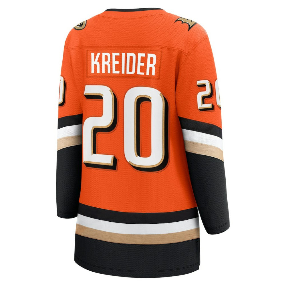 Chris Kreider Anaheim Ducks Fanatics Women's Home Breakaway Player Jersey - Orange - NHL 203209491