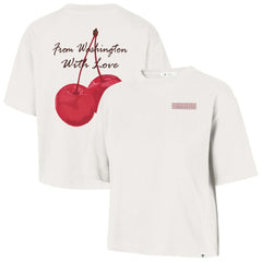 47 brand Washington Commanders '47 Women's Love Letter Reed City T-Shirt Cream