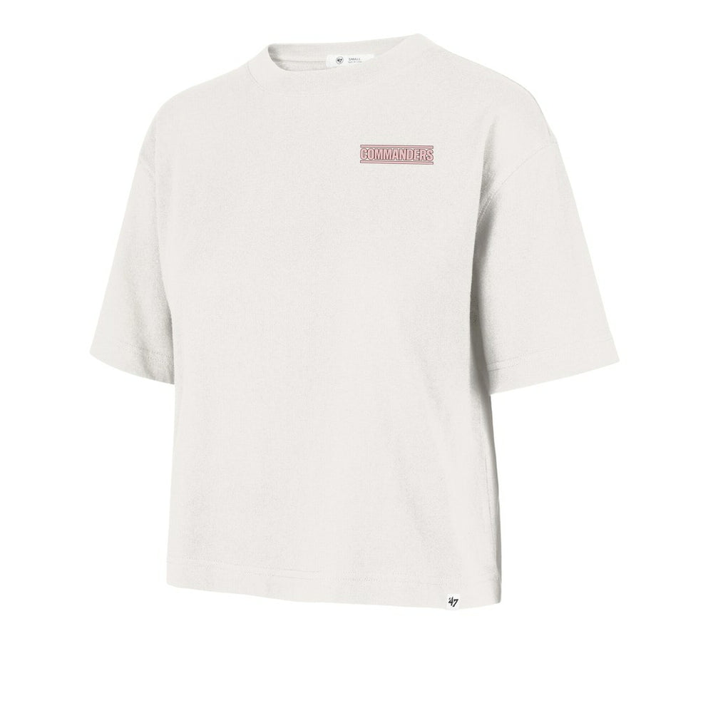 47 brand Washington Commanders '47 Women's Love Letter Reed City T-Shirt Cream