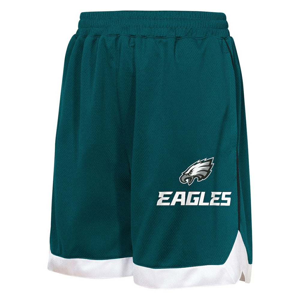 Philadelphia Eagles Outerstuff Youth All Star Mesh Shorts Midnight Green