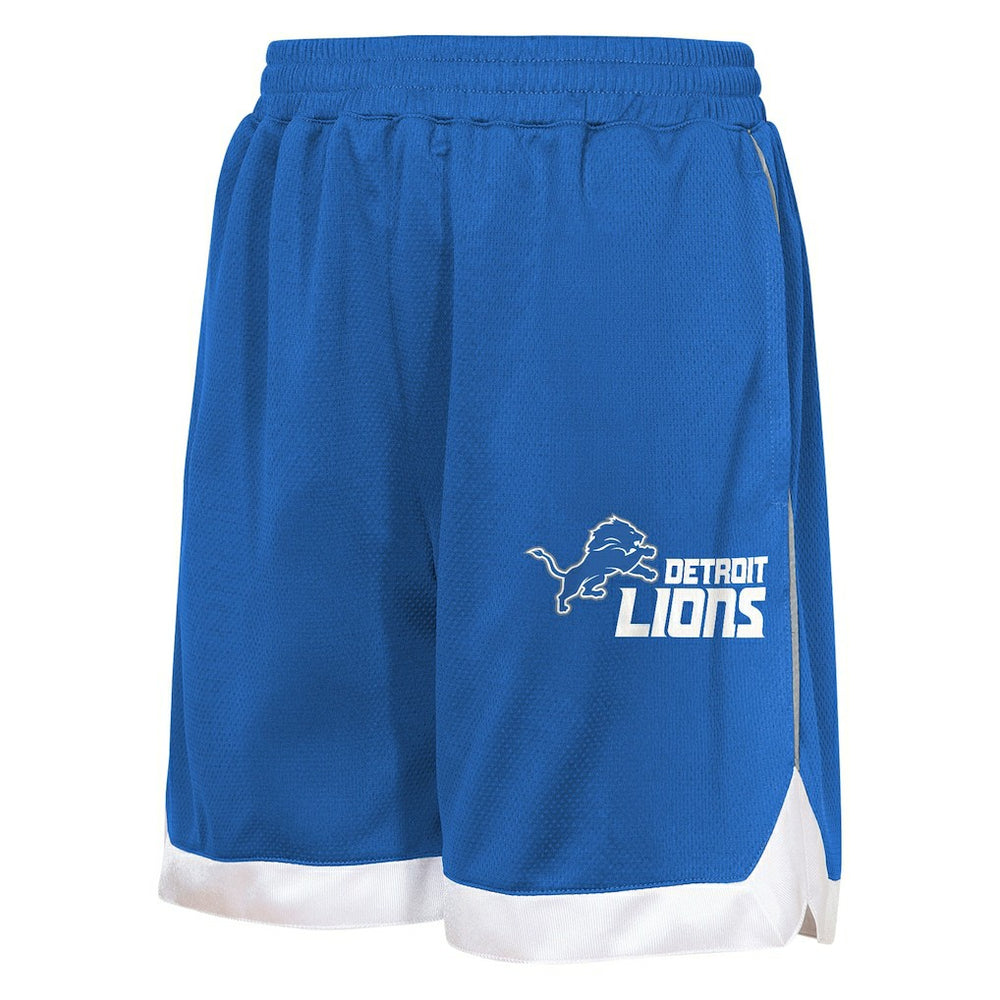 Detroit Lions Outerstuff Youth All Star Mesh Shorts Blue