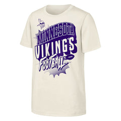 Minnesota Vikings Outerstuff Youth Action Comic T-Shirt Natural