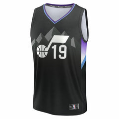 Ace Bailey Utah Jazz 2025 NBA Draft First Round Pick Fast Break Replica Jersey Statement Edition Black | Fanatics US