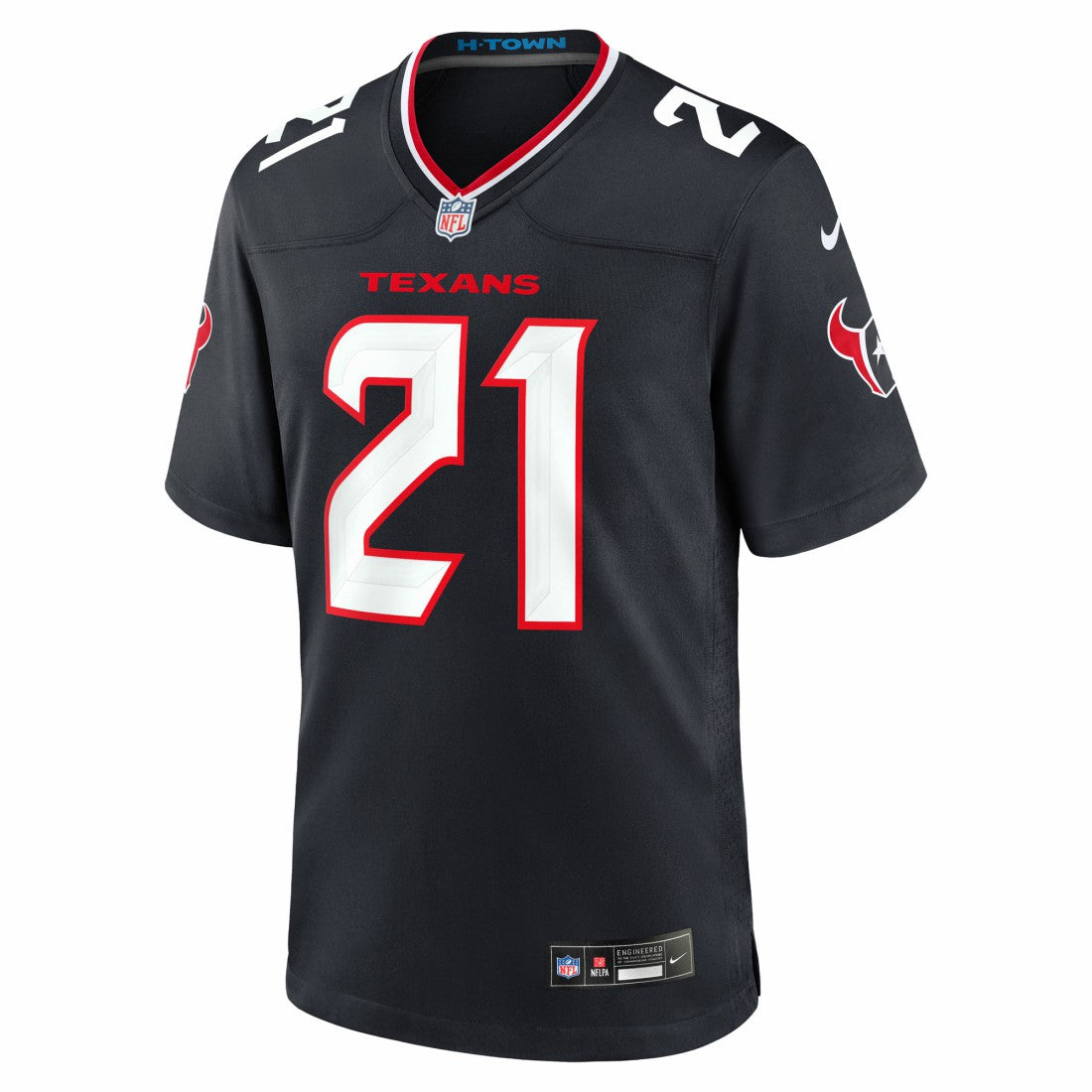 Nike Nick Chubb Houston Texans Team Game Jersey Navy