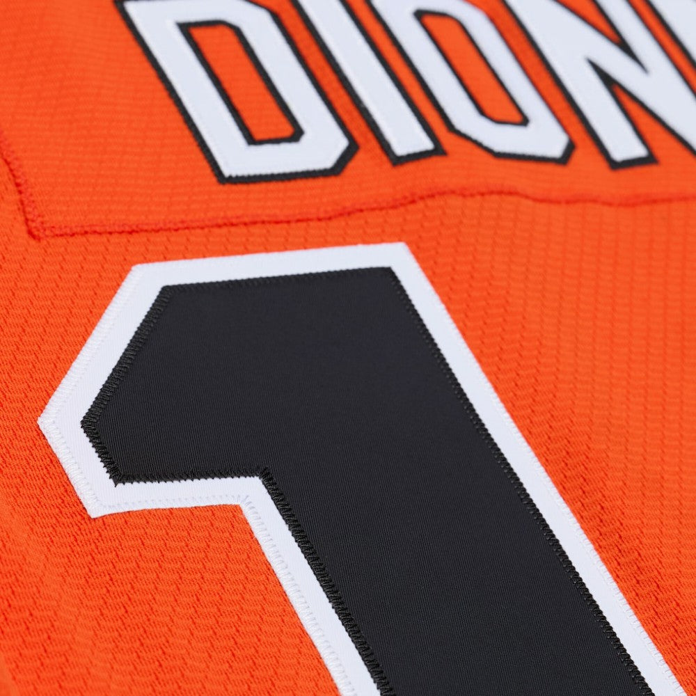 Marcel Dionne Mitchell & Ness 1976 NHL All-Star Game Power Play Jersey - Orange - NHL 203254465