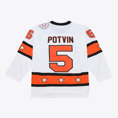 Denis Potvin Mitchell & Ness 1976 NHL All-Star Game Power Play Jersey - White - NHL 203254466