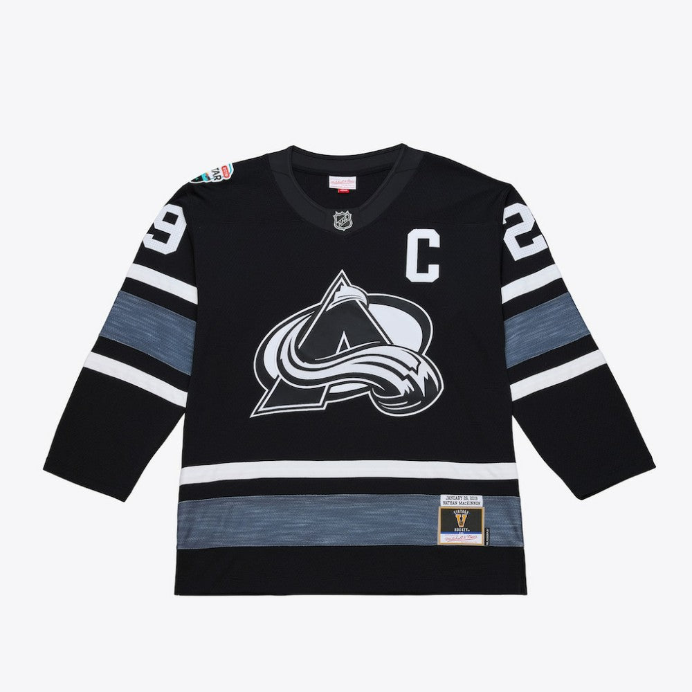 Nathan MacKinnon Mitchell & Ness 2019 All-Star Game Power Play Jersey - Black - NHL 203254468