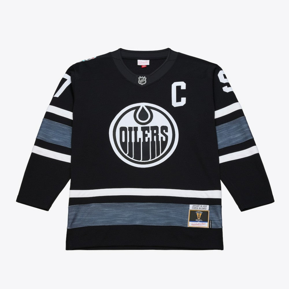 Connor McDavid Mitchell & Ness 2019 All-Star Game Power Play Jersey - Black - NHL 203254469