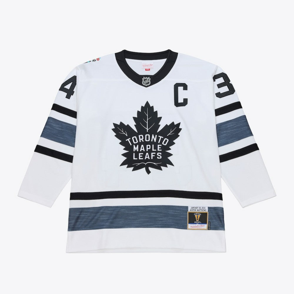 Auston Matthews Mitchell & Ness 2019 All-Star Game Power Play Jersey - White - NHL 203254471